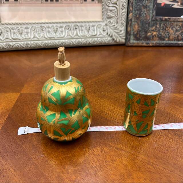 釉裏金彩 小野珀子 振り出し 巾筒 2点セット茶箱 | vrealitybolivia.com