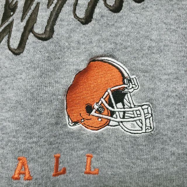 NFL 90s ヴィンテージ クリーブランド・ブラウンズ 刺繍スウェット 2XL メンズのトップス(スウェット)の商品写真