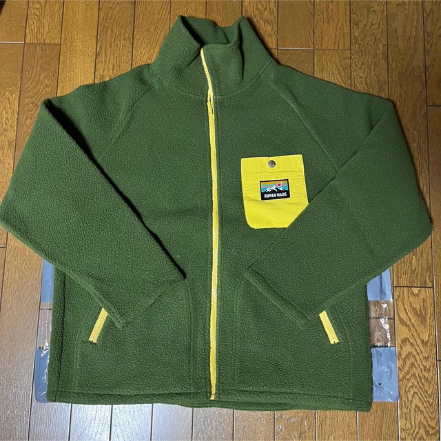 Mサイズ human made fleece jacket フリースジャケット おせち メンズ