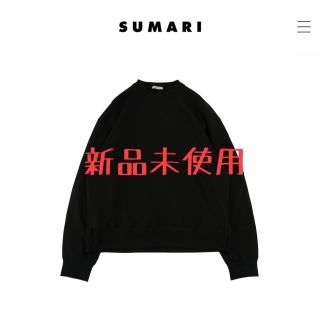 SUMARI  Crew Neck Sweat P / O-BLACK(スウェット)