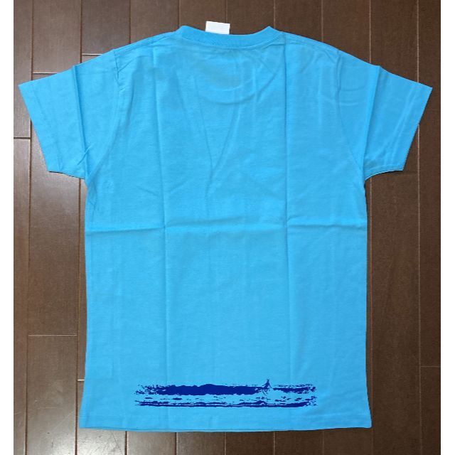 Design Tshirts Store graniph(グラニフ)の定価2750円　graniphグラニフ Tシャツ SSサイズ／水色サーフィン レディースのトップス(Tシャツ(半袖/袖なし))の商品写真