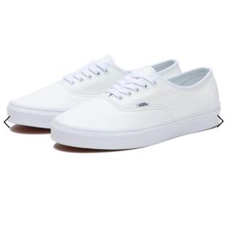 ヴァンズ(VANS)のVANS Authentic  白　23.5cm(スニーカー)