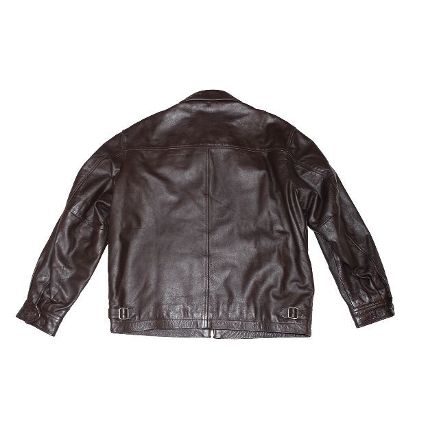 OLD GAP LEATHER JACKET SIZE L BROWN OLD GAP LEATHER JACKET SIZE L BROWN
