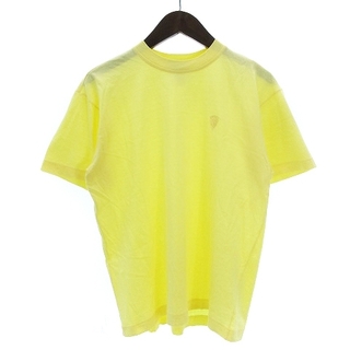 グッチ(Gucci)のグッチ ヴィンテージ Tシャツ カットソー 半袖 クルーネック 黄 XS ■TH(Tシャツ/カットソー(半袖/袖なし))