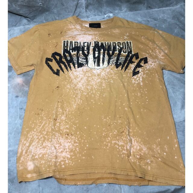 ZAC VARGAS harley davidson TEE ダメージ