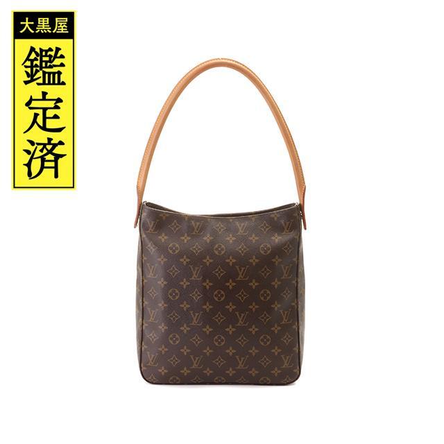 LOUIS VUITTON - LOUIS VUITTON　ルーピングGM　モノグラム　M51145　【437】