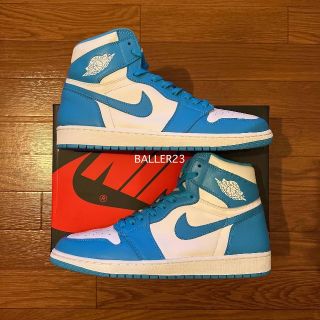 ナイキ(NIKE)の国内正規 NIKE AIR JORDAN 1 UNC US12 30CM(スニーカー)