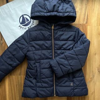 プチバトー(PETIT BATEAU)の【プチバトー】中綿コート 4ans/104cm(ジャケット/上着)