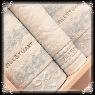 ジルスチュアート(JILLSTUART)のセール✰ジルスチュアート［新品］フェイスタオル/ウォッシュタオル　3枚入り　綿(タオル/バス用品)