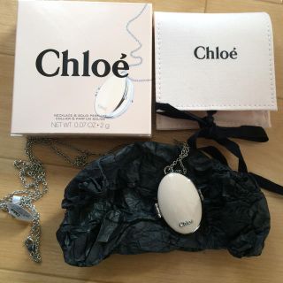 クロエ(Chloe)の未使用 限定品Chloe bianca ソリッドパフューム(ネックレス)