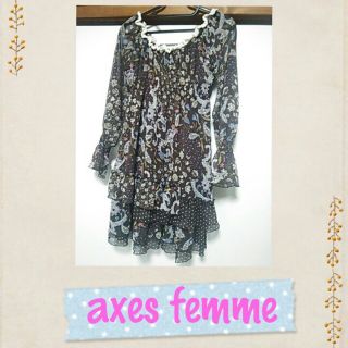 アクシーズファム(axes femme)のaxes femme☆ワンピース(ひざ丈ワンピース)