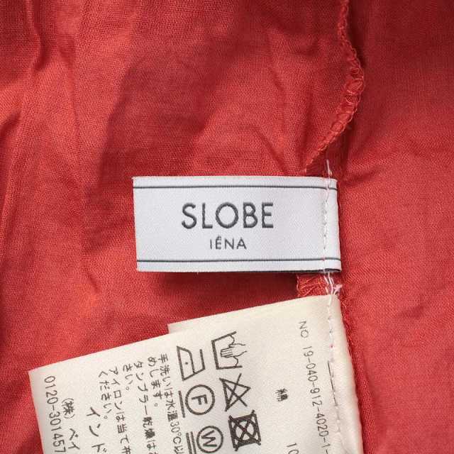 SLOBE IENA - スローブ イエナ コットンボイルギャザーワンピース V ... スローブ イエナ コットンボイルギャザーワンピース Vネック ロング F 赤