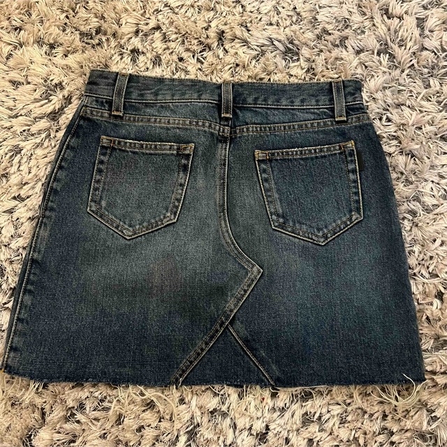 Saint Laurent - 【新品】SAINT LAURENT デニム ミニ スカート タイト