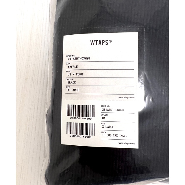 W)taps(ダブルタップス)のWTAPS 21SS WAFFLE ダブルタップス22AW DESCENDANT メンズのトップス(スウェット)の商品写真