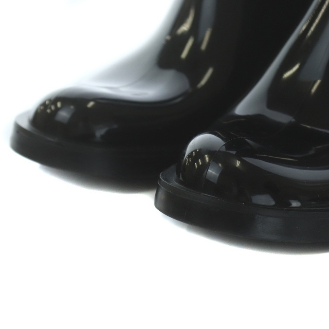 Gucci(グッチ)のグッチ レインシューズ 長靴 ロングブーツ インターロッキングG 26 黒 レディースの靴/シューズ(レインブーツ/長靴)の商品写真