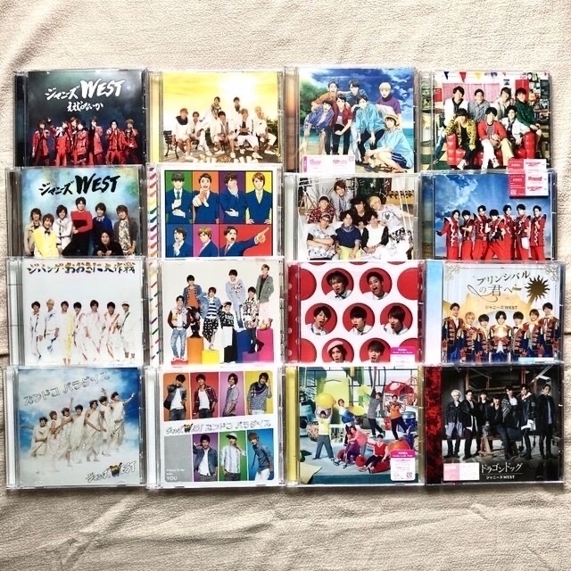 再値下げ*【ジャニーズWEST】シングル アルバム CD まとめ売り 新しい