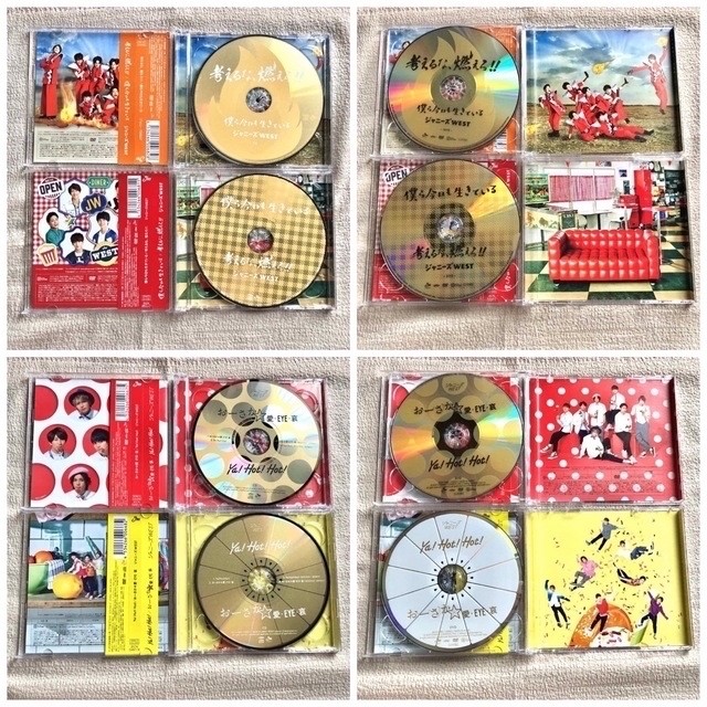再値下げ*【ジャニーズWEST】シングル アルバム CD まとめ売り ○日本
