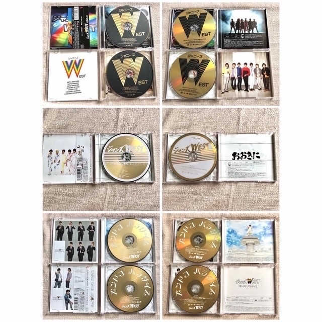 再値下げ*【ジャニーズWEST】シングル アルバム CD まとめ売り ○日本