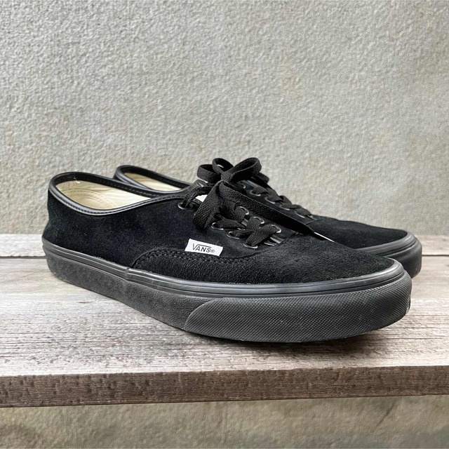 【完売モデル】VANS バンズオーセンティック 黒 スウェード　アナハイムカンボジア