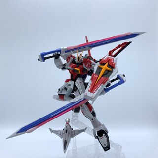 バンダイ(BANDAI)のRG ソードインパルスガンダム 塗装完成品(模型/プラモデル)