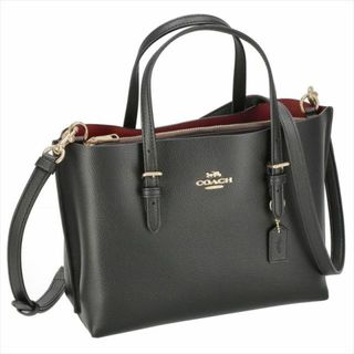 コーチ(COACH)のコーチ COACH ハンドバッグ C4084 BLACK/TRUE RED(ハンドバッグ)