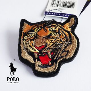 ポロ 虎 タイガー 刺繍 キーホルダー ラルフローレン 日本未発売