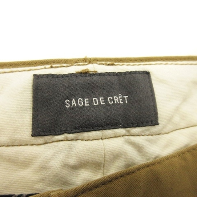 sage de cret(サージュデクレ)のサージュデクレ 美品 カーゴパンツ ミリタリー コットン ベージュ S ■SM0 メンズのパンツ(ワークパンツ/カーゴパンツ)の商品写真