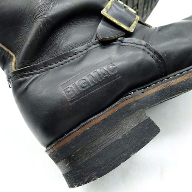 BIG MAC VINTAGE 70s Leather EngineerBoot