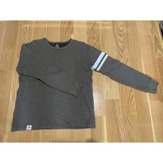 リーバイス(Levi's)の桃太郎ジーンズ　サーマル長袖Tシャツ　OD サイズM(Tシャツ/カットソー(七分/長袖))