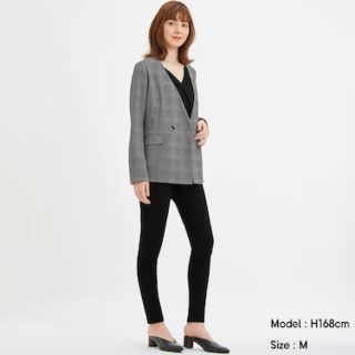 ユニクロ(UNIQLO)のレギンスパンツ　黒　ブラック(レギンス/スパッツ)