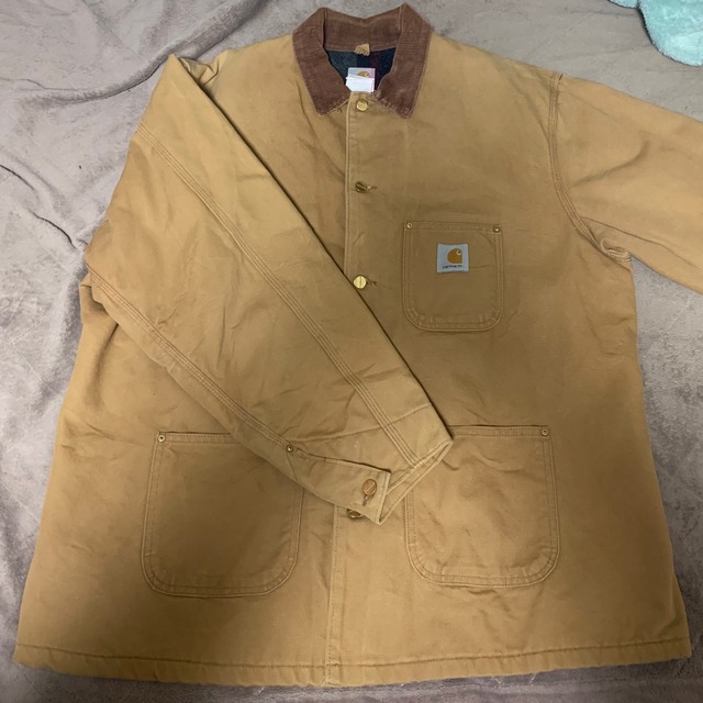 最終値下げ！Carhartt ダック生地 カバーオール XXL size！