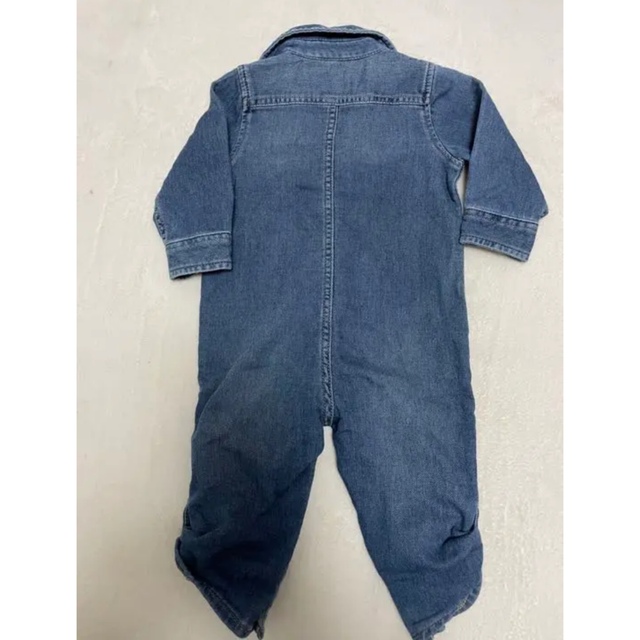 GAP(ギャップ)のGAP DENIM 80サイズ キッズ/ベビー/マタニティのベビー服(~85cm)(ロンパース)の商品写真