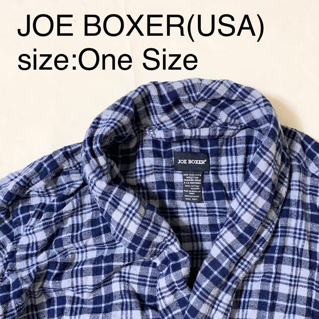 JOE BOXER(USA)ビンテージフランネルガウンコート