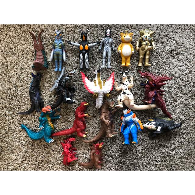 ウルトラマン 怪獣 ソフビ フィギュアセット