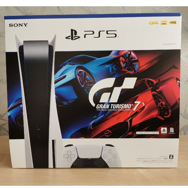 PS5　グランツーリスモ７同梱版　ディスクドライブ搭載モデルゲームソフト/ゲーム機本体