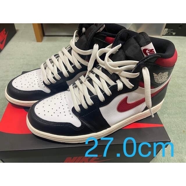 Nike Air Jordan 1 retro high og ジムレッド