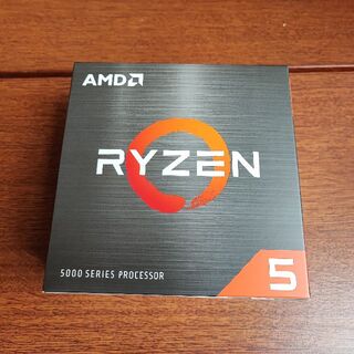AMD Ryzen 5 5600X 国内正規品 新品未使用 クーラー付きの通販 by ...