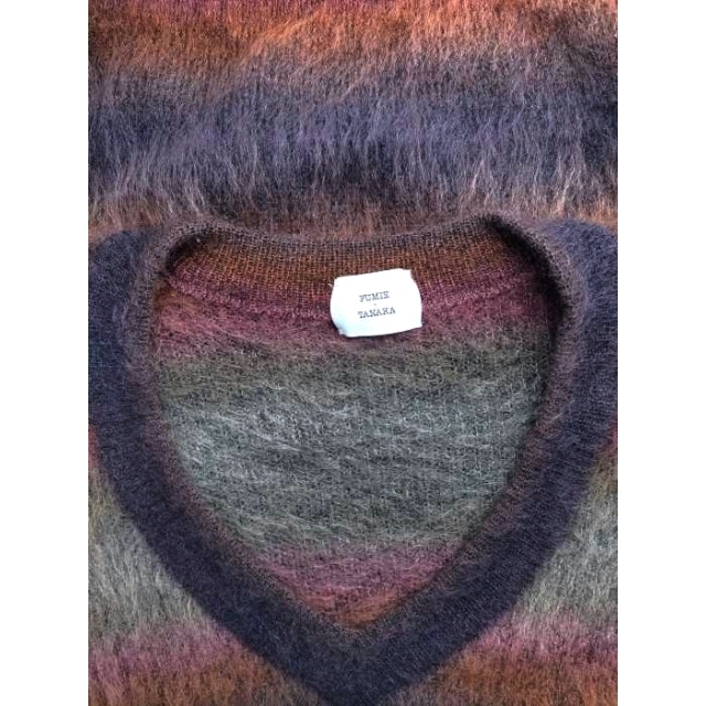 FUMIE＝TANAKA(フミエタナカ) 20AW MOHAIR Vneck レディースのトップス(ニット/セーター)の商品写真