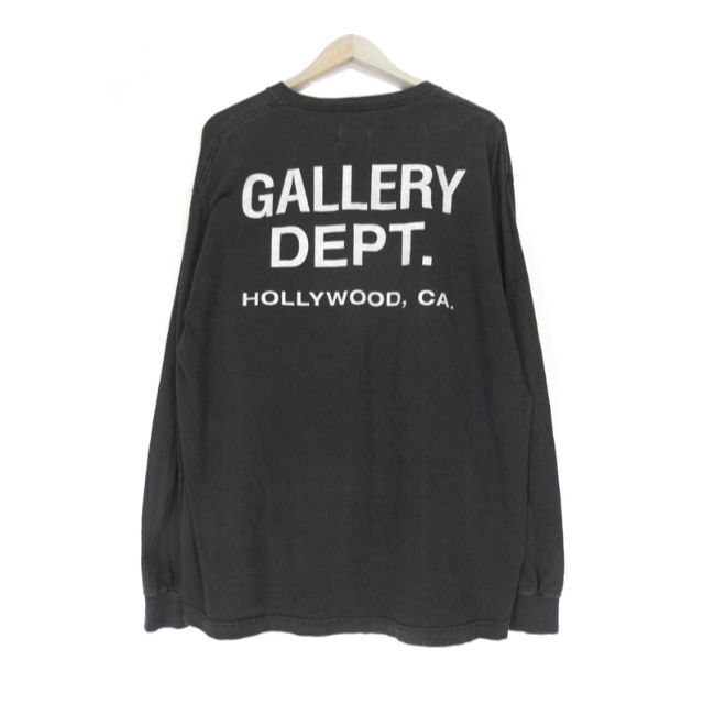 ギャラリーデプトGALLERY DEPT■フレンチロゴウォッシュ加工カットソーー付属品