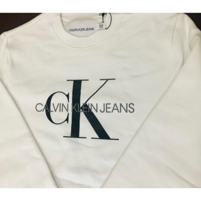 Calvin Klein(カルバンクライン)のスウェット トレーナー カルバンクライン CK ロゴ US/Sサイズ メンズのトップス(スウェット)の商品写真