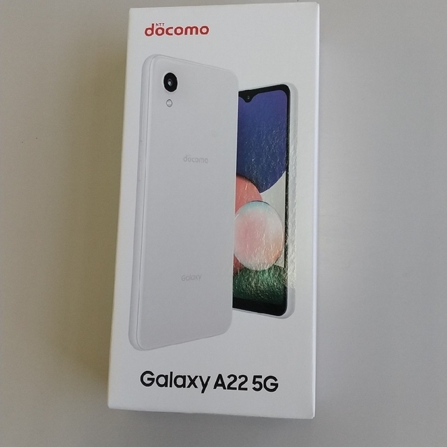 docomo　SAMSUNG Galaxy A22 5G SC-56B ホワイト