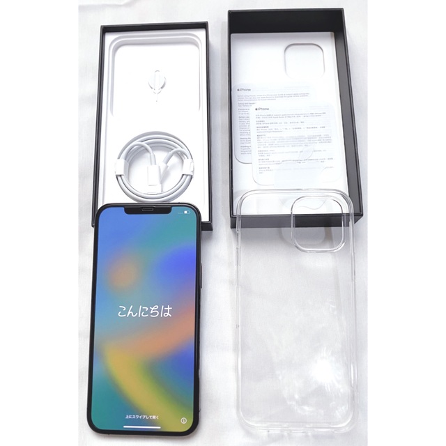 【美品】Apple iPhone 12 Pro 香港版 128GB グラファイト