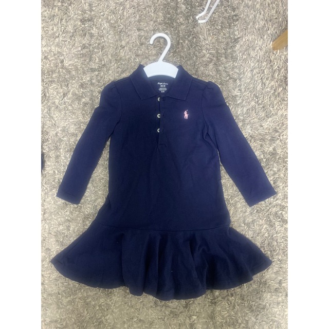 Ralph Lauren(ラルフローレン)のラルフローレン　美品　ワンピース キッズ/ベビー/マタニティのキッズ服女の子用(90cm~)(ワンピース)の商品写真