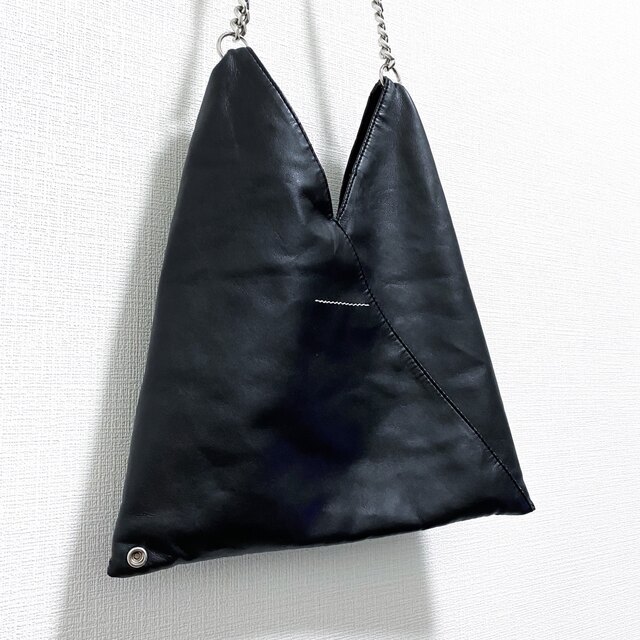 Maison Martin Margiela(マルタンマルジェラ)のMM6 maison margiela ジャパニーズ ショルダーバッグ レザー メンズのバッグ(ショルダーバッグ)の商品写真