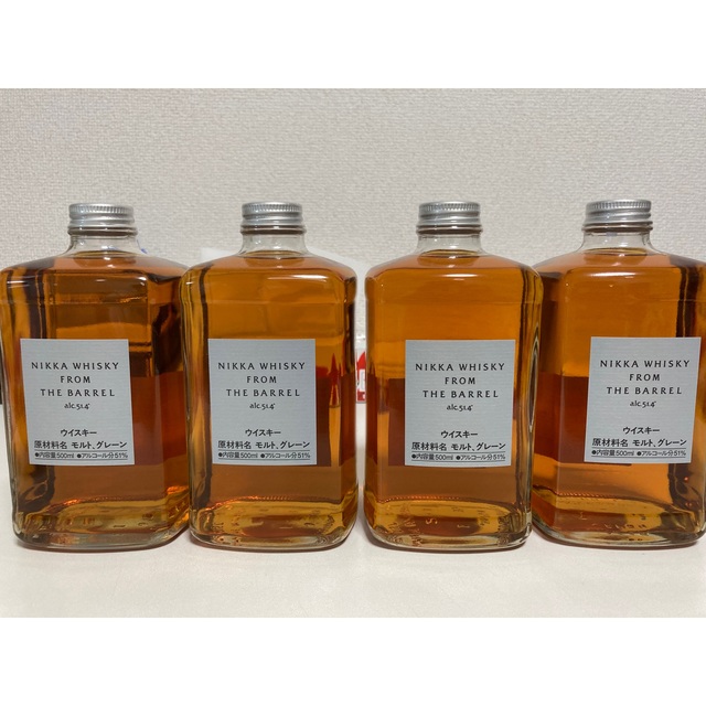 フロム・ザ・バレル　 フロムザバレル NIKKA ウイスキー　4本セット