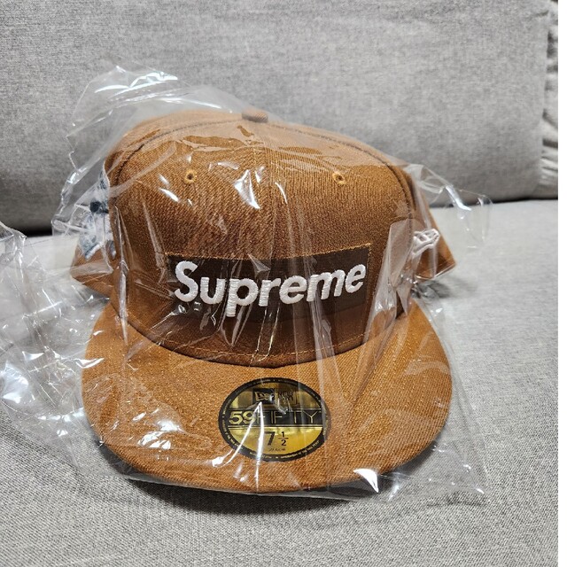 ⭐Supreme Money Box Logo New Era 71/2⭐新品