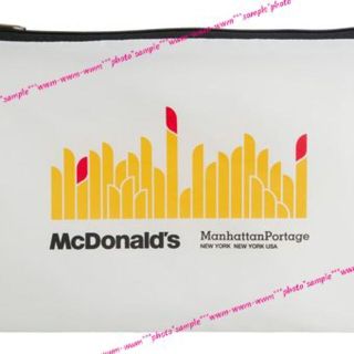 マンハッタンポーテージ(Manhattan Portage)のマクドナルド マンハッタンポーテージ コラボ／ファスナーポーチ ポテト(ノベルティグッズ)