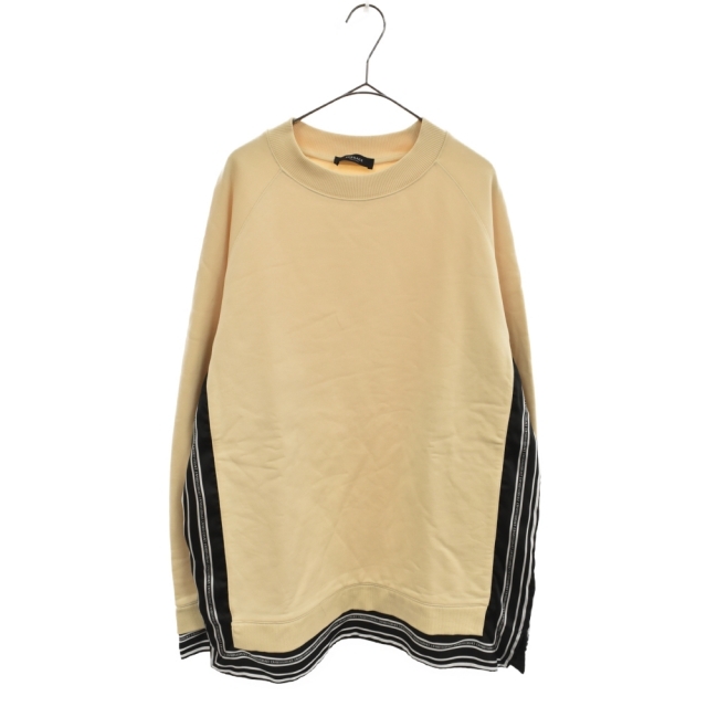VERSACE ヴェルサーチ 22AW SILK SCARF BORDER CREWNECK SWEATSHIRT