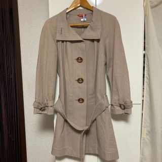 ラブ襟 vivienne westwood トレンチコート Lサイズ ベージュ