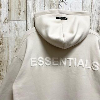 エッセンシャル(Essential)のESSENTIALSエッセンシャルズFULL-ZIP バックロゴ ジップパーカー(パーカー)